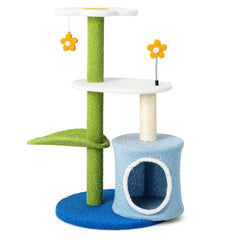 4-Tier Cute Cat Tree   ﻿