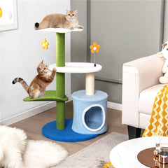 4-Tier Cute Cat Tree   ﻿