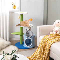 4-Tier Cute Cat Tree   ﻿